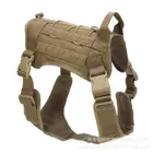 Clothing HANDOU Medium To Large Dog Clothing Outdoor Training Tactical Vest Dog Waistcoat Chest Strap