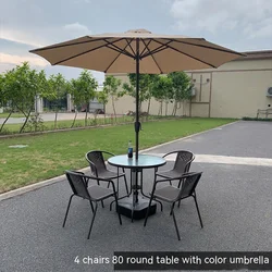 Outdoor Furniture Garden Set Patio Dining Set Plastic Resin Chair and Table For Home and Cafe/Shopes restaurant rattan table and