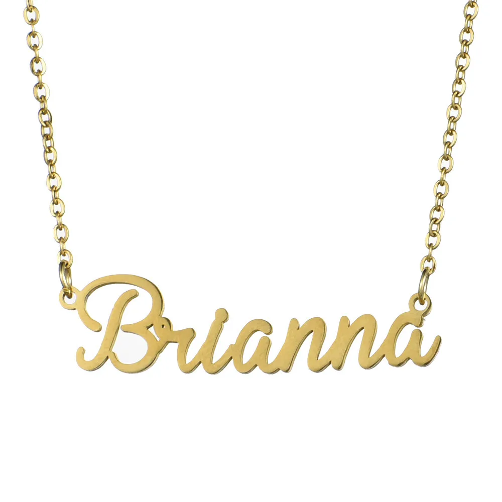 cheap custom name necklace fast shipping