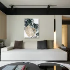 Wall Decorative Custom High Quality Living Room Bedroom Wall Art Decorative Modern Floral Sculpture Wall Art