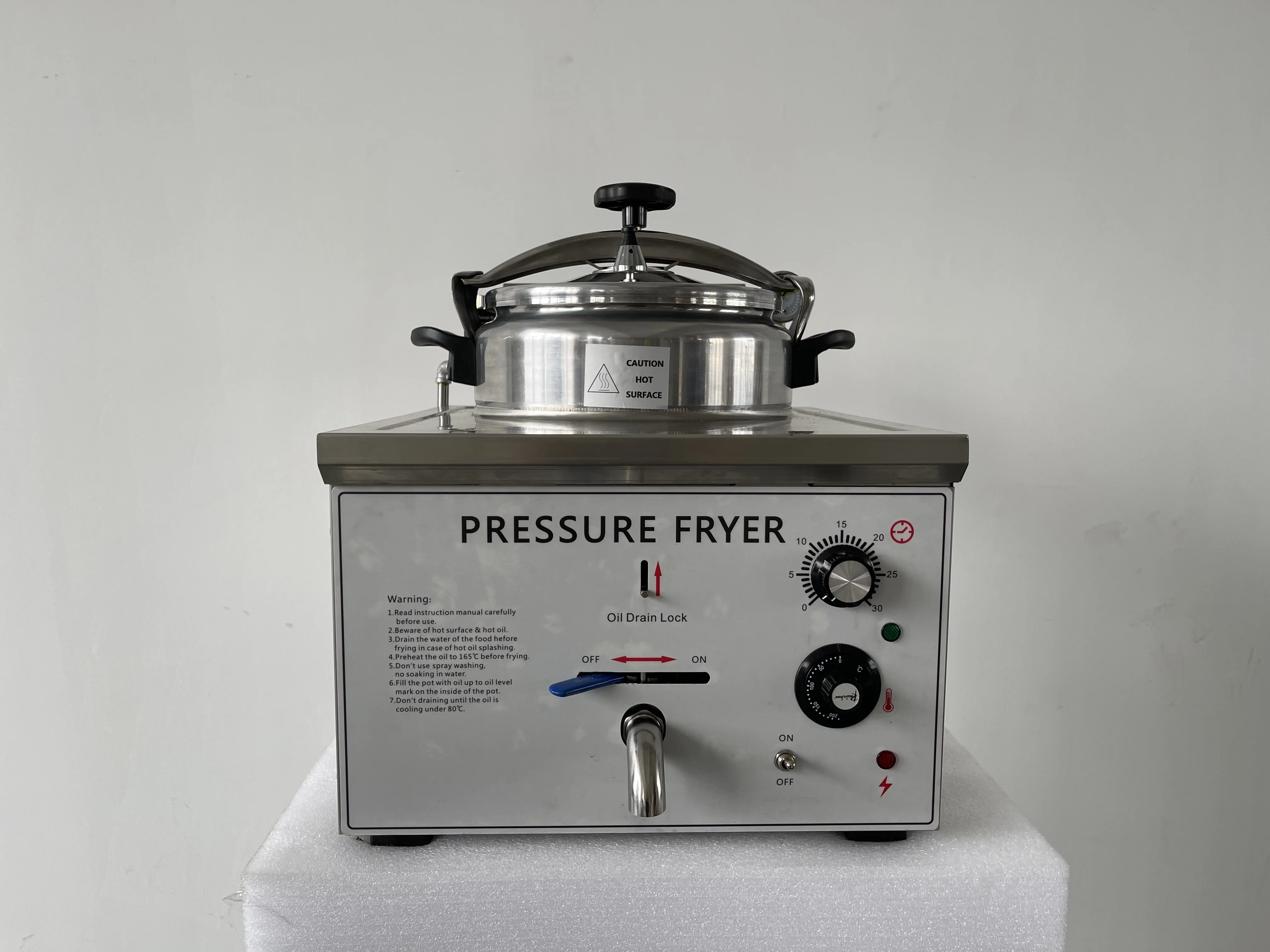 16l Fast Food Restaurant Chicken Fryer Kfc Chicken Frying Pressure