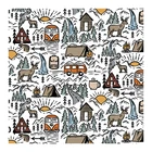 Canvas Fabric Fabric Cotton Fabric In Stock And Custom Sublimation Canvas Cotton Fabric With No Moq