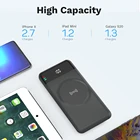 Charger Phone Phone Bank Charger 20W PD Fast Charger 10000mAh Power Bank Wireless Phone Charger Custom Logo