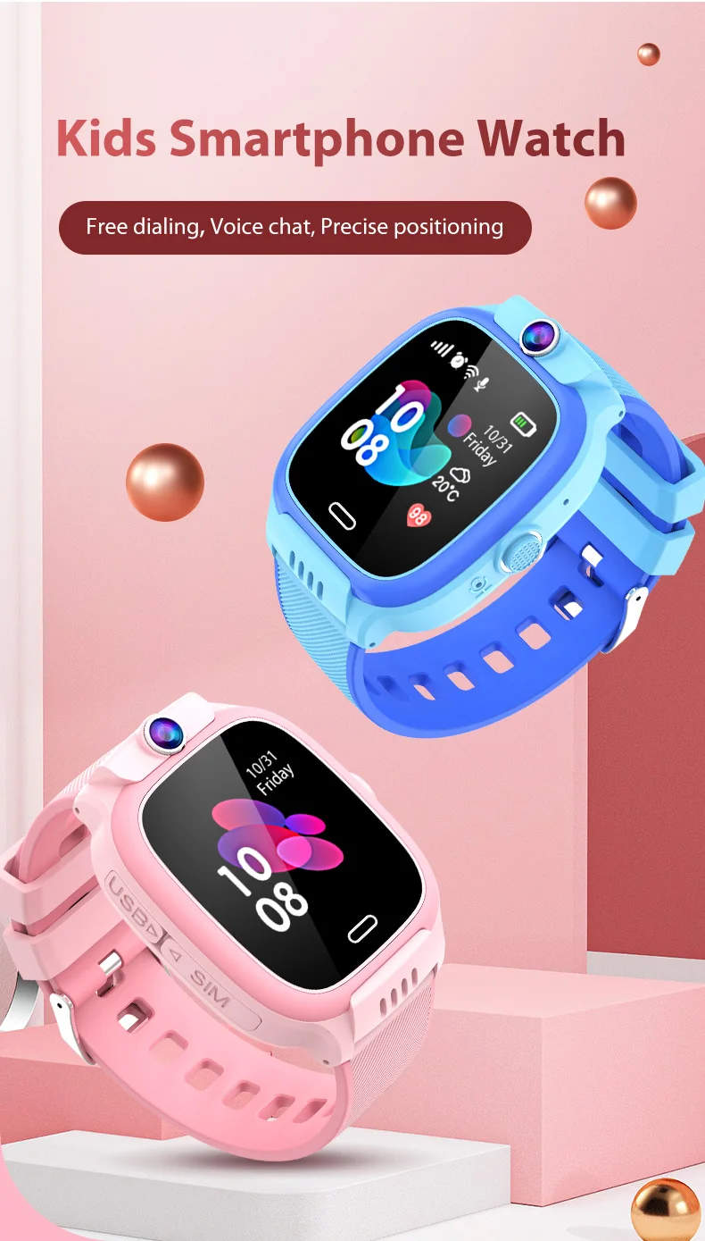 Y36 Smart Watch - Multilingual 4G Video Call Watch for Kids