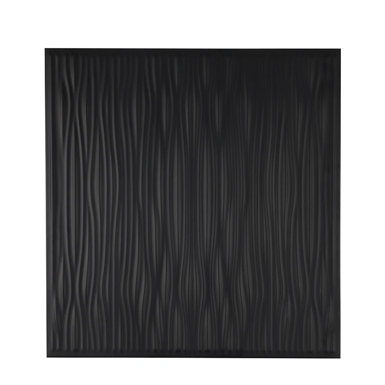 Interior decoration insulated materials glue up 2x2 pvc ceiling tiles