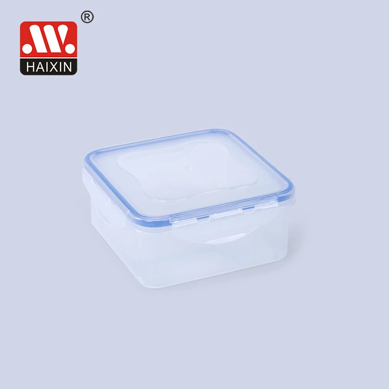 Meal Storage Container With Locking Lid Refrigerator Food Containers Plastic Set Storage Microwave Safe Stackable Lunch Box