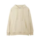 Satin Hoodie White Hoodie 100%cotton White Oversized Satin Lined O-neck Sweatpants And Hoodie Set