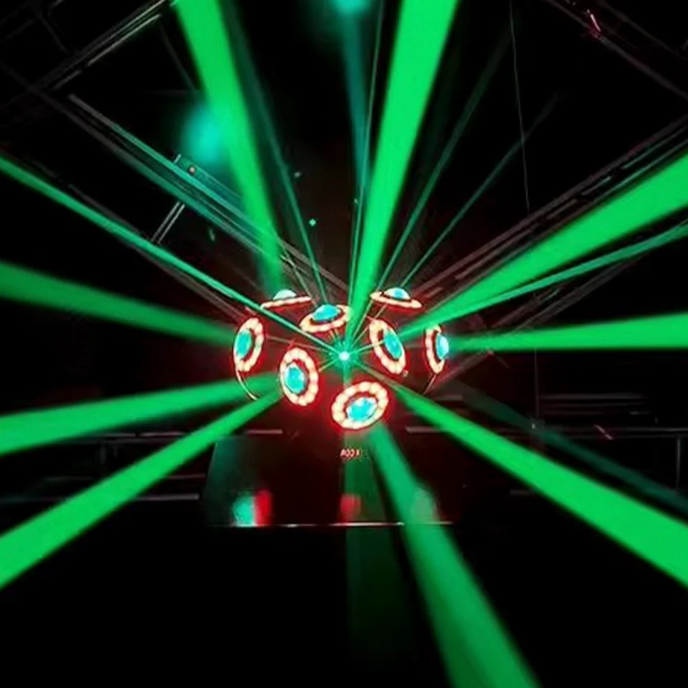 Football Lights Stage Lights Outdoor Christmas Laser LED Moving Head Professional Performance Disco Spotlights