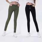 Pants European And American Custom Fashion Spring And Summer Women's High Waist Slimming Jogging Sports Stretch Casual Pants