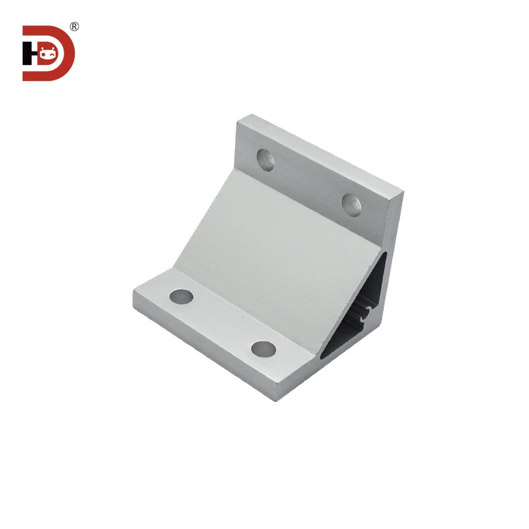 60 High Vertical Aluminum Corner Code Fixing Parts, Aluminum Profile Accessories, Connecting Bracket Corner Parts details