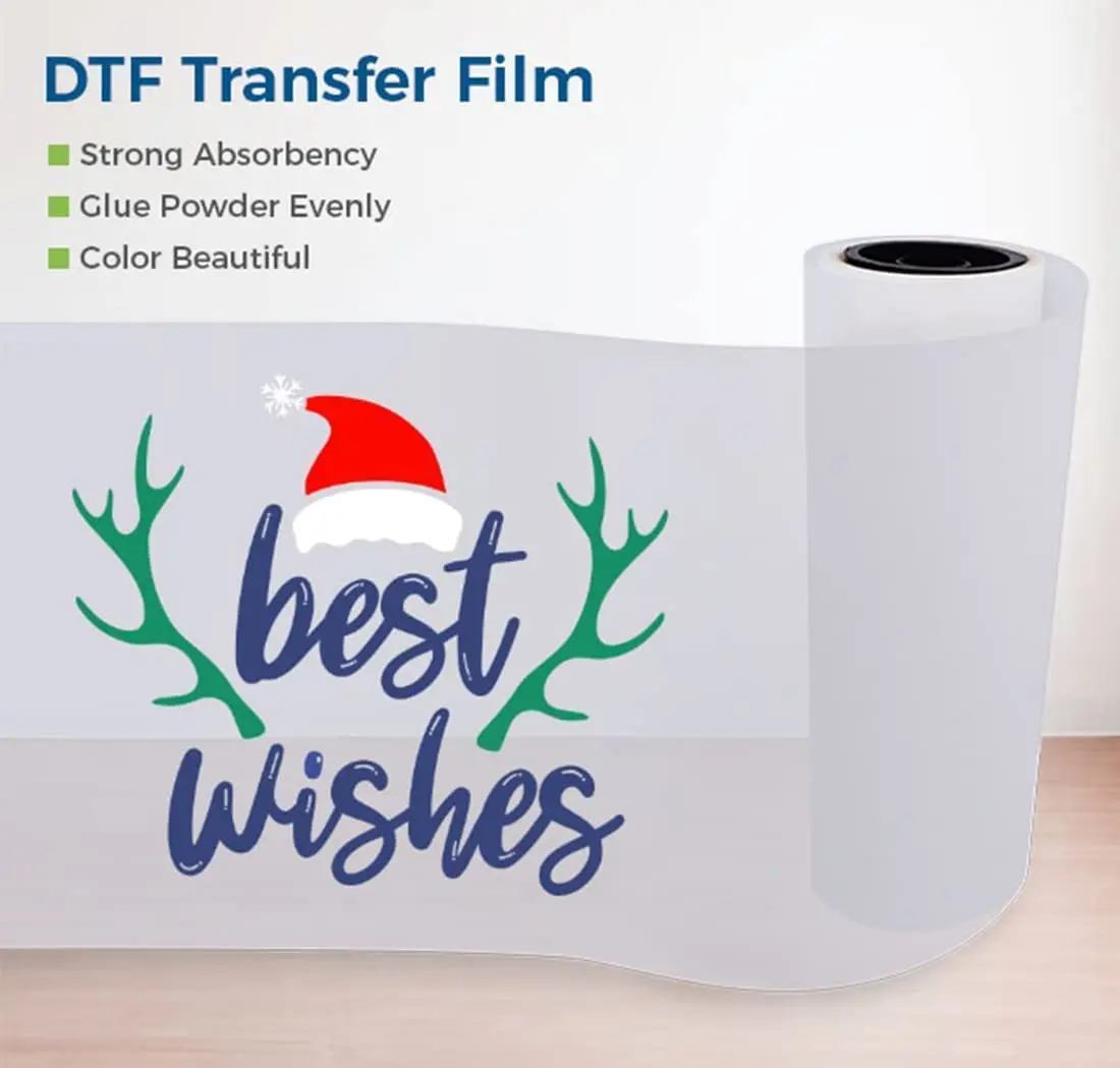 Dtf Transfer Film Paper Roll Dtf Film Premium Roll Pet Heat Transfer