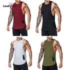 Mens Men Men Gym Vests Wholesale Vest Gym Mens Sportswear 95% Bamboo Sleeveless Fitness Tank Top
