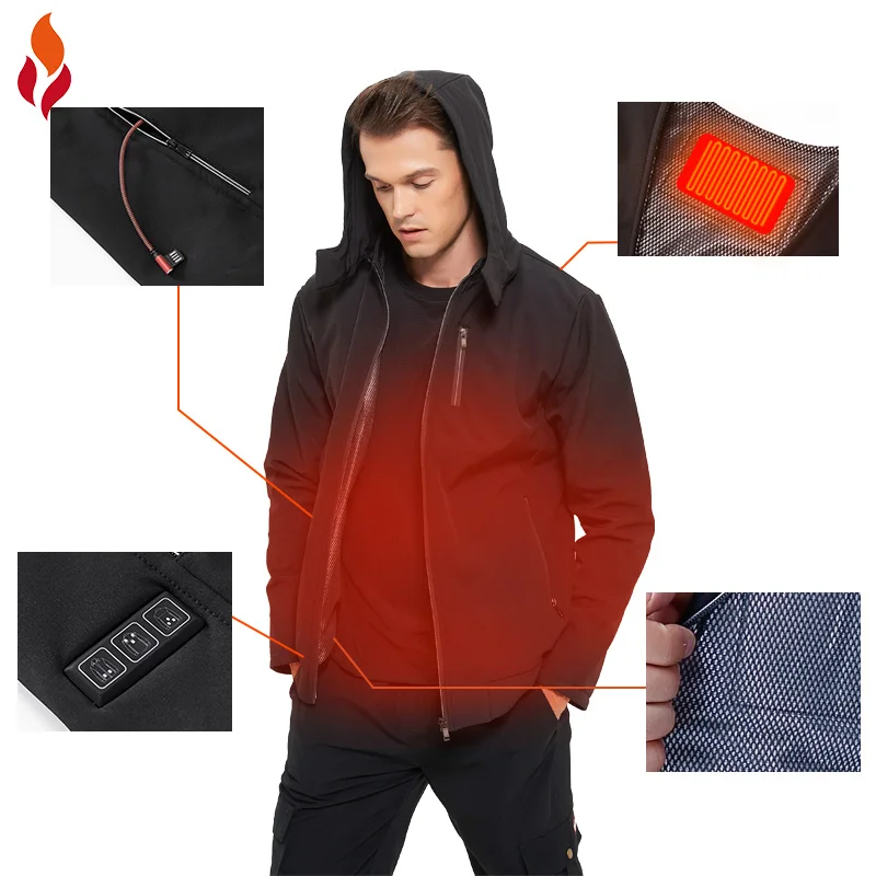 Hot Sale Plus Size Men's Jackets 5v 2a 