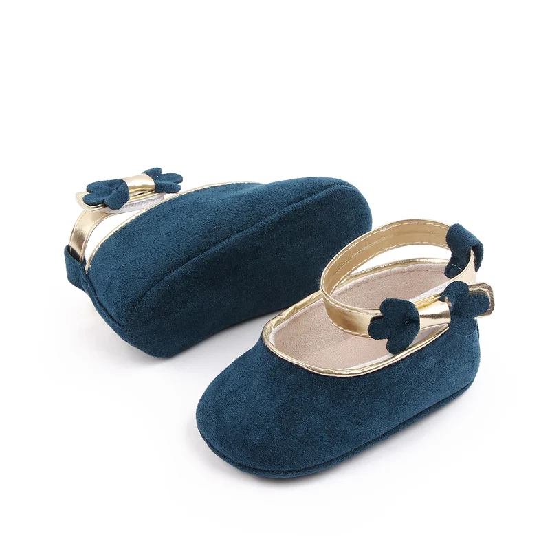 Wholesale Soft Sole Indoor Baby Newborn Infant Baby Girl Shoes 0-18 Months factory