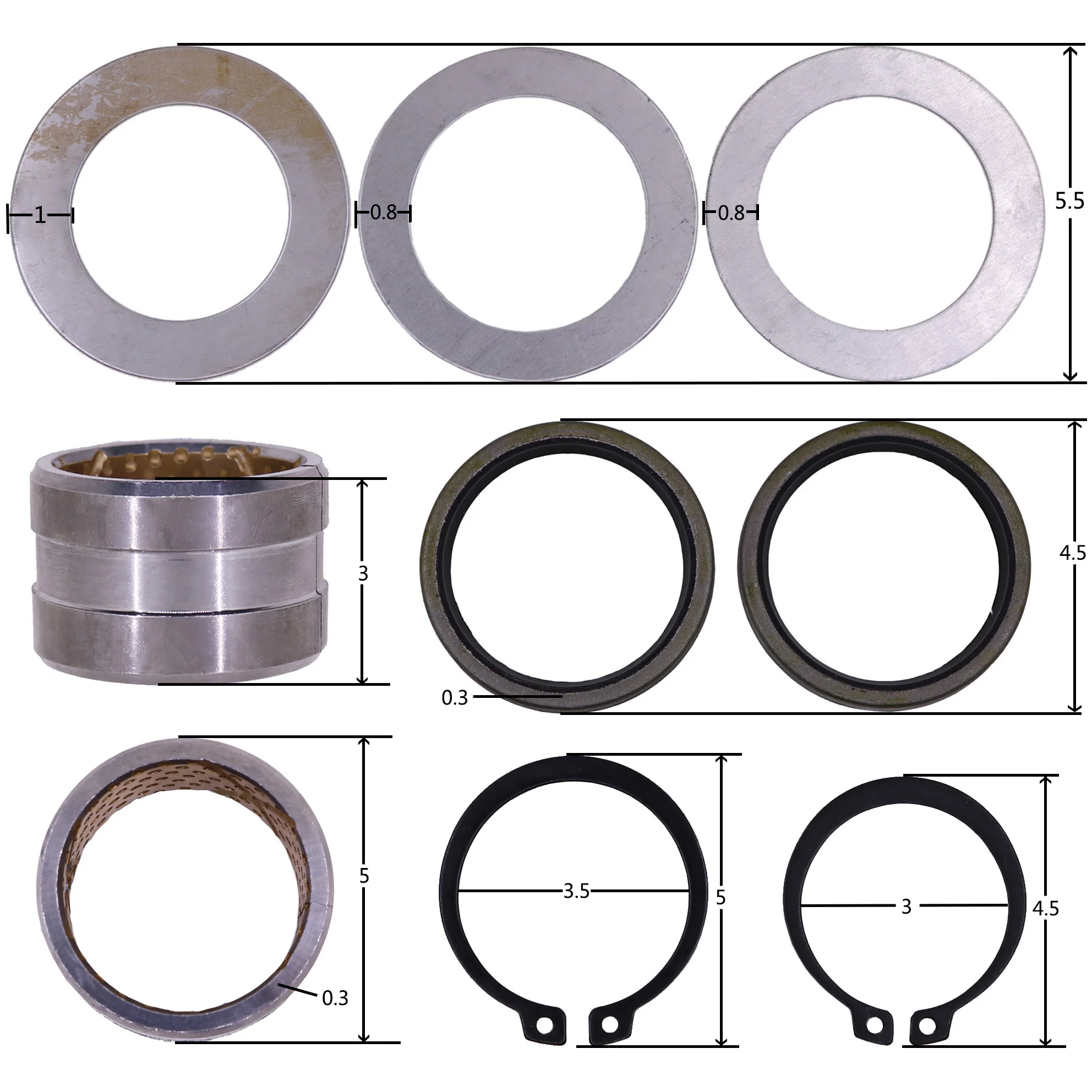 Truck Cam Shaft Repair Kit Parts American Camshaft Adjuster Sealing