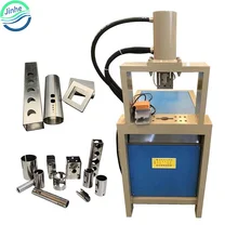 Commercial hydraulic press steel pipe hole punching machine angle cutting steel metal notching machine