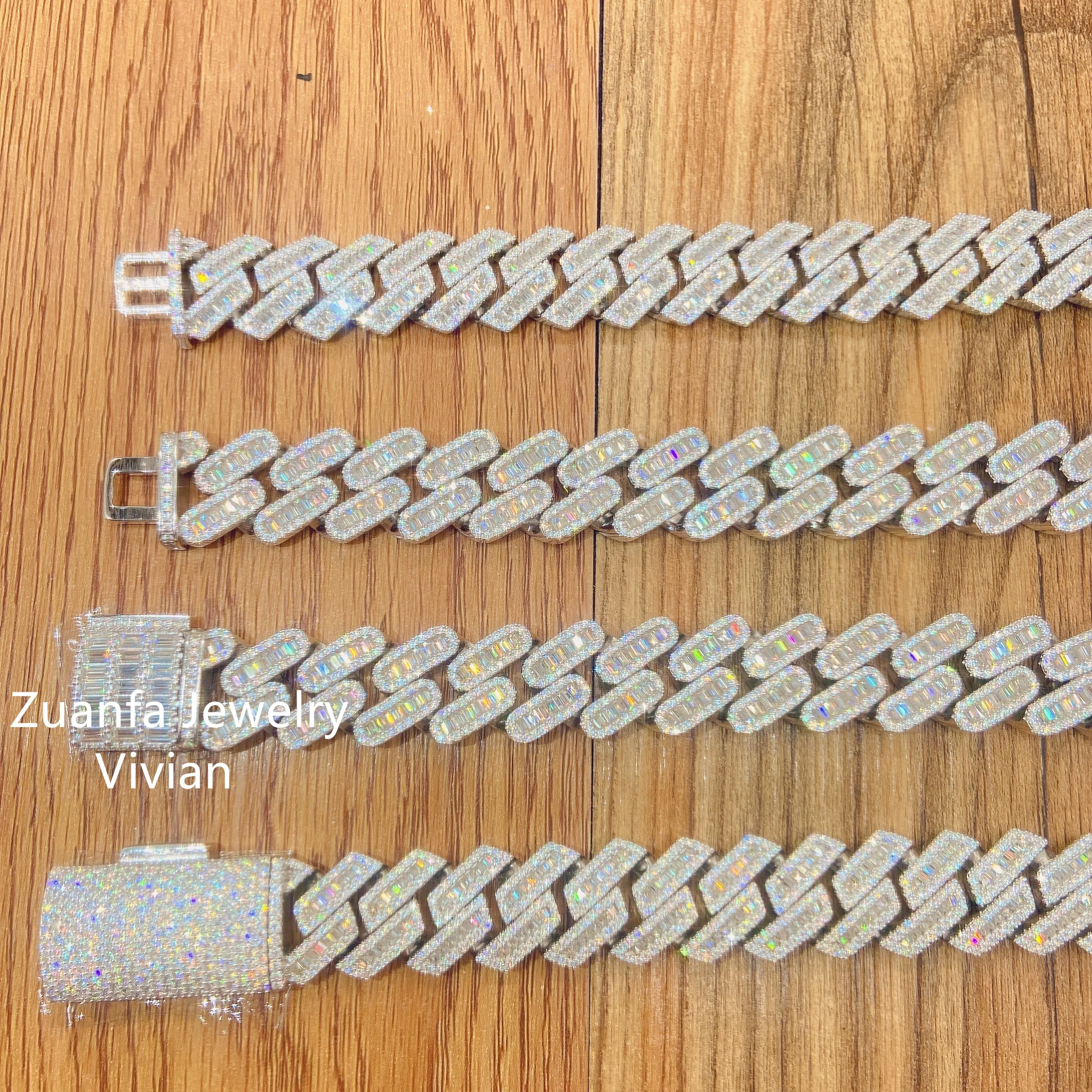 Vvs Moissanite Baguette Diamond Miami 