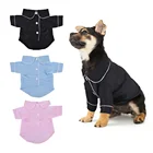 Shirt Clothing 2021 Custom Manufacturers Wholesale Autumn Designer Luxury Small Dog Coat Cat Clothes Shirt Pet Clothing