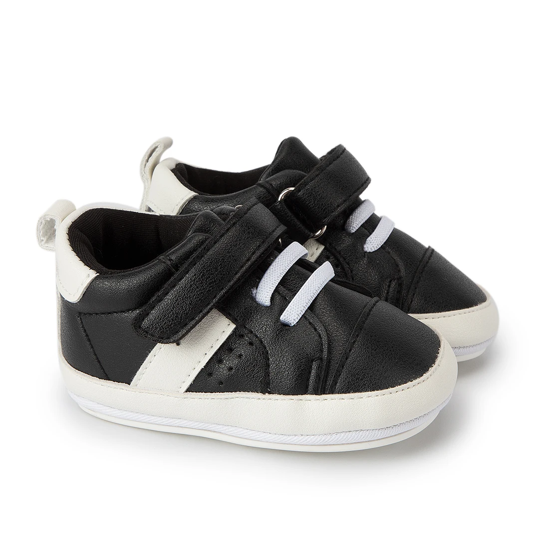 Rubber sole new designed pu upper First walker sneaker sport casual boy baby shoes