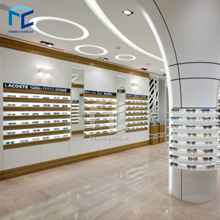 Interior Modern Optical Shop Design