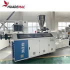Electrical Conduit Water Supply Drainage Sewer PVC Tube Pipe Making Machine 92 188 Double Screw Extruder