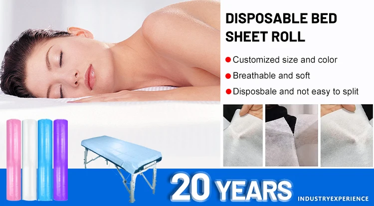 Disposable Hospital Product Medical Excellent Bed Sheets For Hospital For Travel Hotels Hospitals Massage Spas Medical Bed Sheet