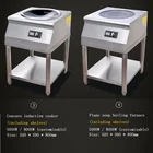 Cooker Yawei Commercial Desk Type Induction Cooker 5000W High Power Vertical Plane Multifunctional Soup Stove