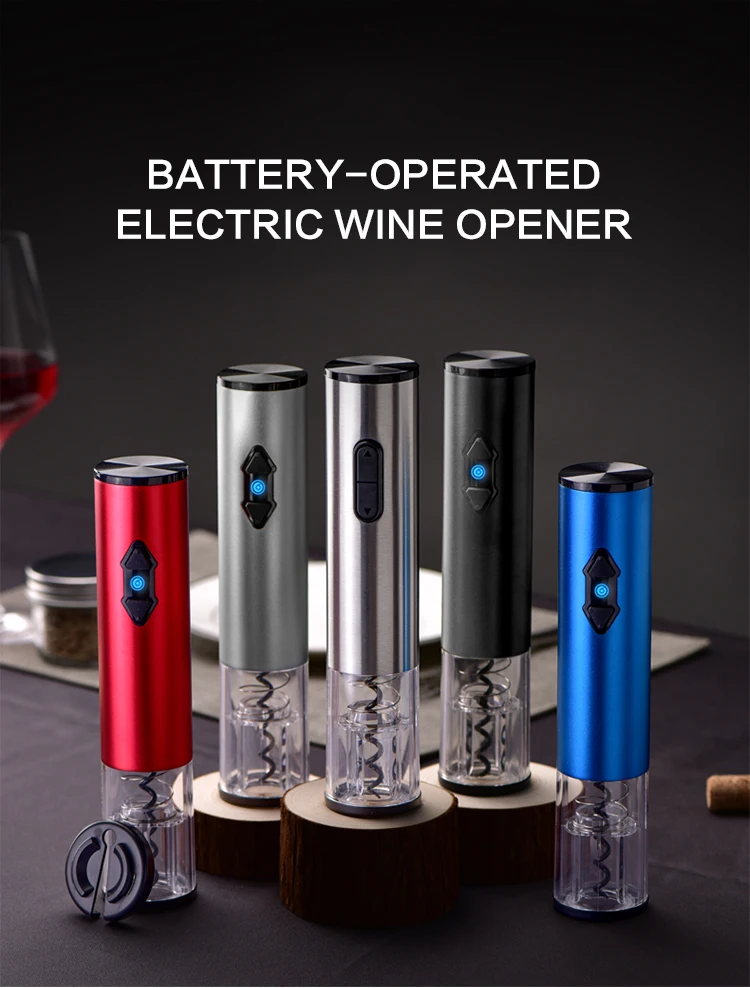 Sustainable Eco-Friendly Electric Wine Bottle Opener Fast and Convenient USB Recharging Red Wine Screwcork for Drinking
