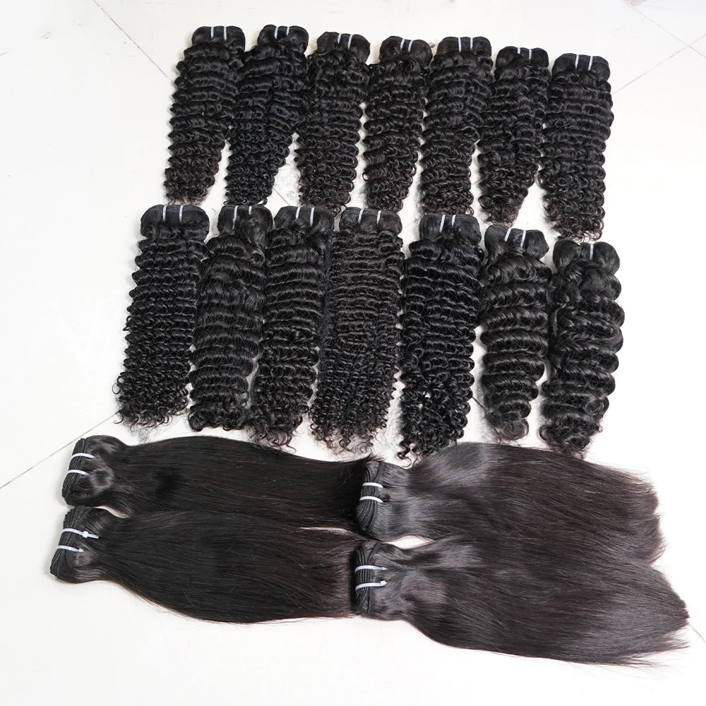 Cheap Wholesale Raw Weaves Super Vendors Hair Bulk Double Drawn Bundles Vietnamese Peruvian Hair And Brazilian Virgin Human Hair
