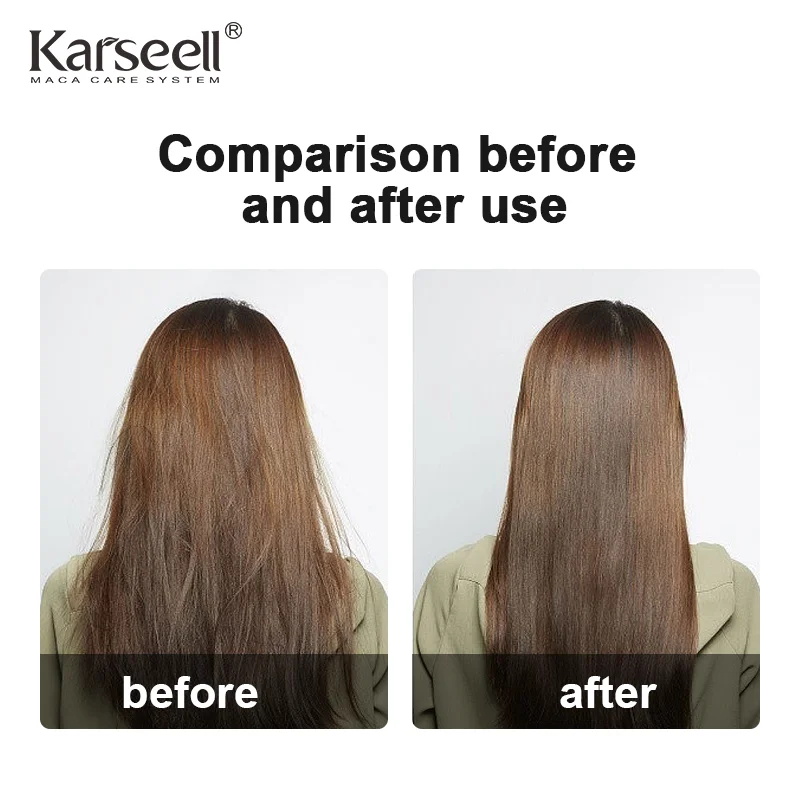 500ml Karseell collagen keratin treatment best seller collagen mask for dry and damaged hair deep conditioning