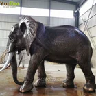 Brass Elephant Life Size Casting Brass Elephant