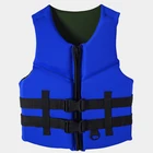 Vest High Quality Custom Neoprene Life Jacket Adult Floating Life Vest Logo Printing Accepted For Sale