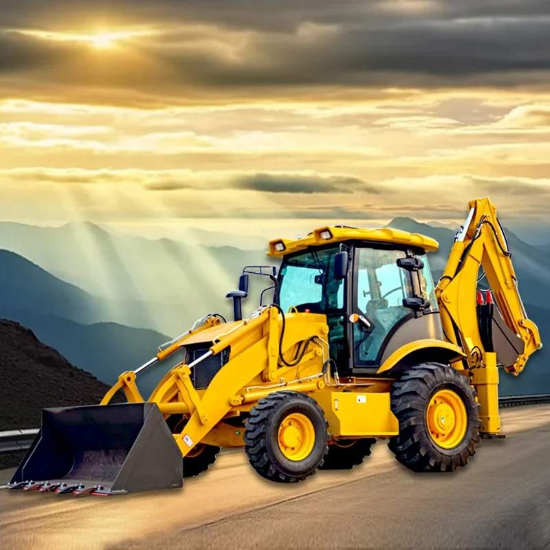 Professional Manufacture JCB Type Wheel Backhoe Excavator Loader Price For Sale