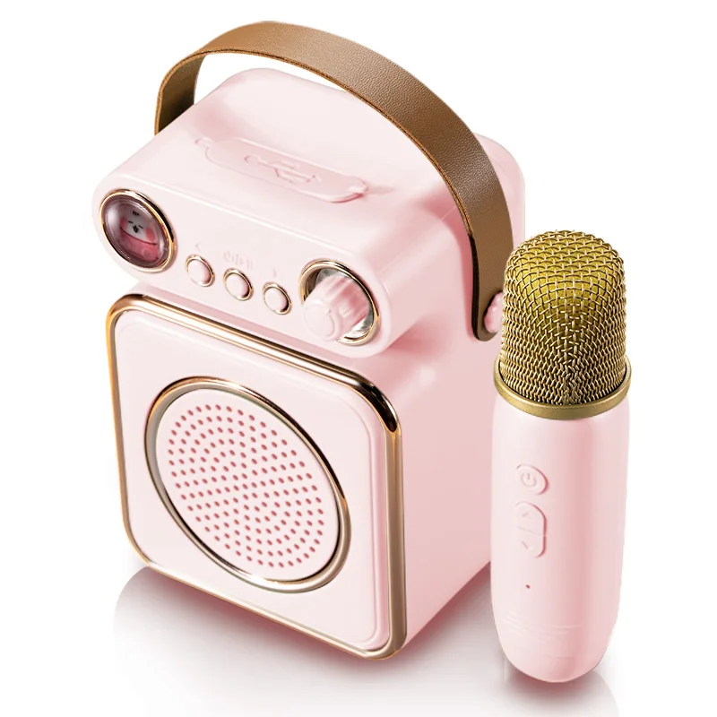 ICARER FAMILY Portable Speaker Wireless Karaoke Speaker Music Player Outdoor Waterproof Mini Wireless Speaker for Kids