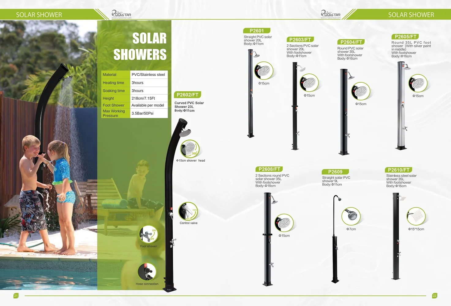 Solar shower