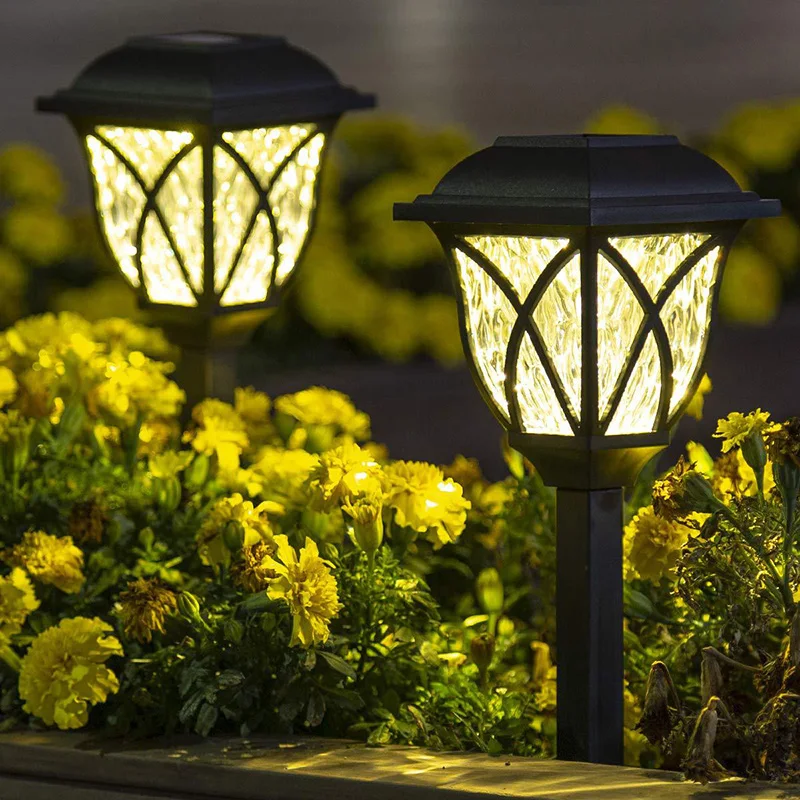 elegant solar garden lights