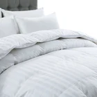 Comforter 100% Cotton 50% Goose Down Comforter For All Season Assorted Color Bedding Set Comforter