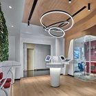 Hexagon Bulb Wall Acrylic Fixtures Lamp Hanging Chandeliers Led Modern Kitchen Lighting Ceiling Chandelier Pendant Light