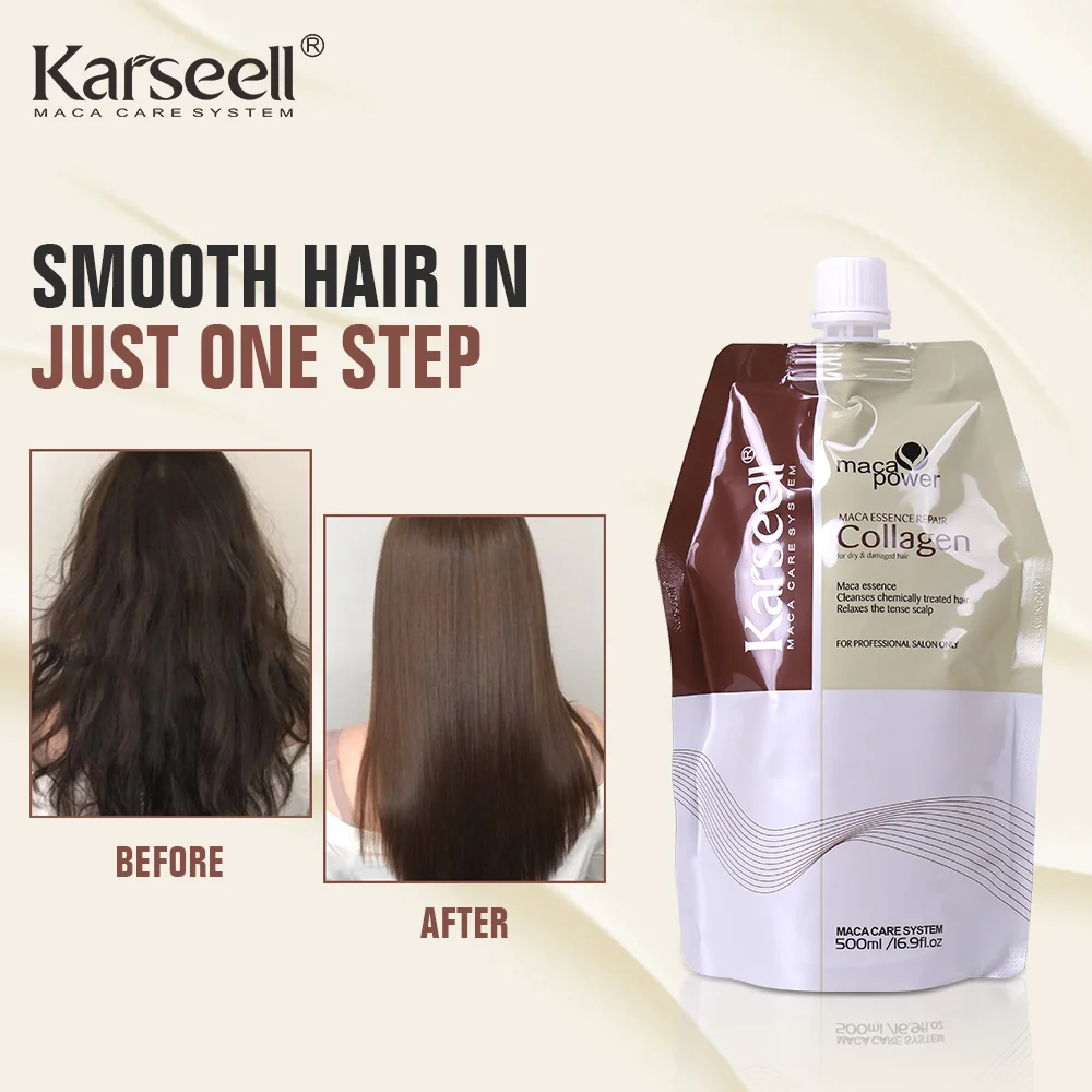 karseell maca collagen hair mask for dry and damaged hair 500ml