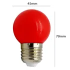 Bulb 1w G45 B22 E27 COLOURFUL COLOR High Lumen Rainbow Light Bulb 80LM/W LED BULB