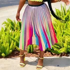 Pleated New Product Striped Pleated Fashion Hot Sale Women's Dress