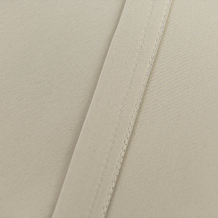 Wholesale 100% polyester european gold simple window curtains for the living room