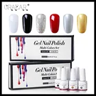Color Nails Nail Nailrose Gold Polish Gel Nail High Quality Solid Color Gel Nails Kit Vegan Nail Gel Polish