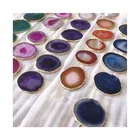 Wedding 2022 Popular Natural Crystal Coaster Agate Coasters Drink Coaster Barware Wedding Favors