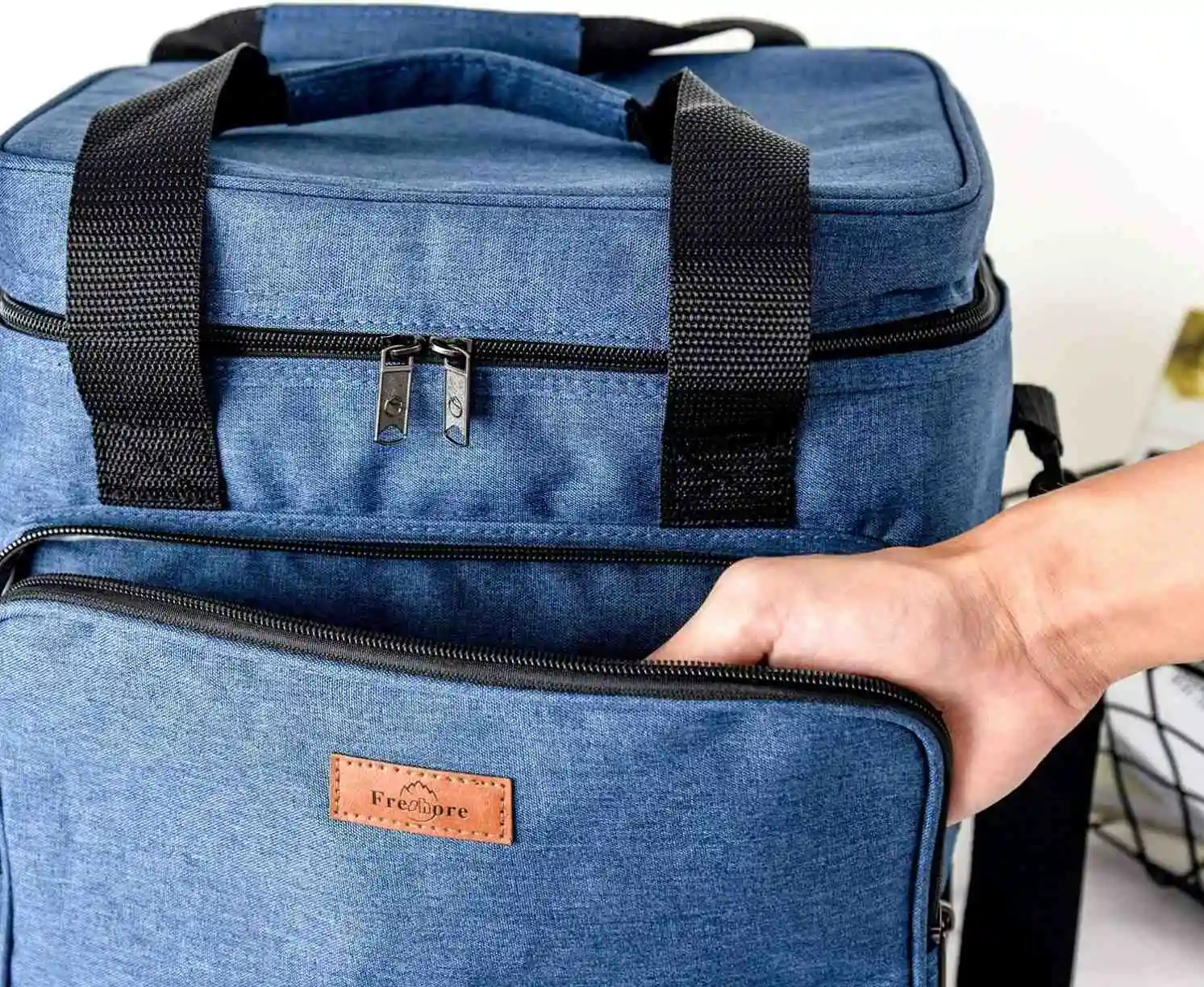 Custom Neoprene Waterproof Insulated Beer Cooler Bag For Men Women Working Camping Hiking