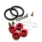 Release Car JDM Quick Release Fastener For Car Bumpers Trunk Fender Hatch Lids Kit Universal