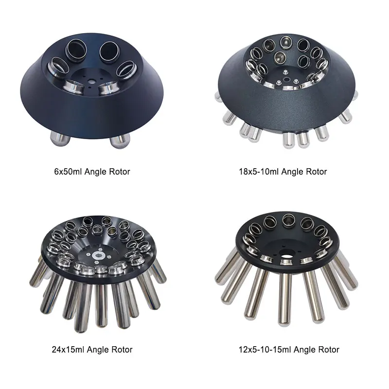 Benchtop Laboratory Centrifuge with 6*50ml Capacity 10 Speed Curves and 30 Operating Procedures