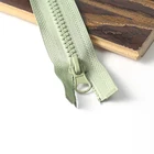 Zipper Zippers Zipper For Customized Latest Design White 5# Resin Zipper Long Chain For Garment And Bag Made