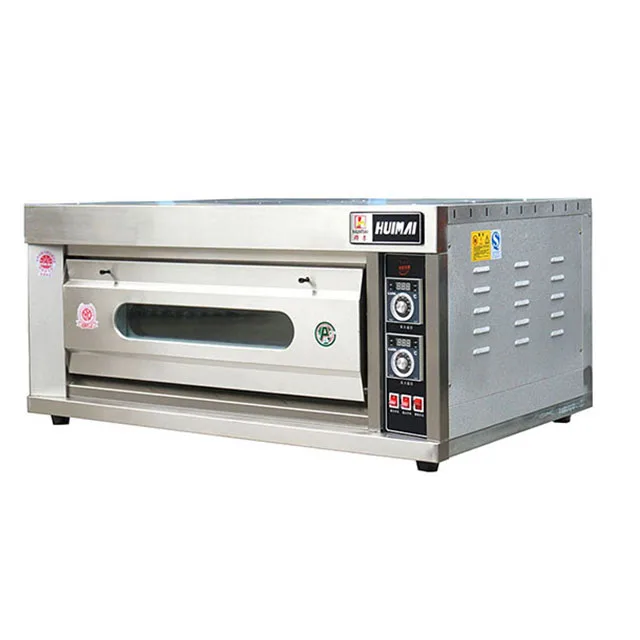 Industrial 1 Deck 2 Trays Electric  deck oven for baking Commercial bread bakery  Kitchen Equipment