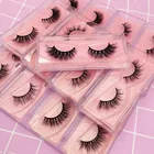 Eyelashes Eyelash Mink Lash Wholesale Lashes 3D Mink Eyelashes Custom Packaging Box Own Logo Brand Lashes Vendors